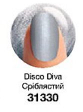 Напівматовий лак для нігтів &laquo;Дизайн-студія. Ефект сатину&raquo; 10 мл Disco Diva/Сріблястий 31330 31330 фото