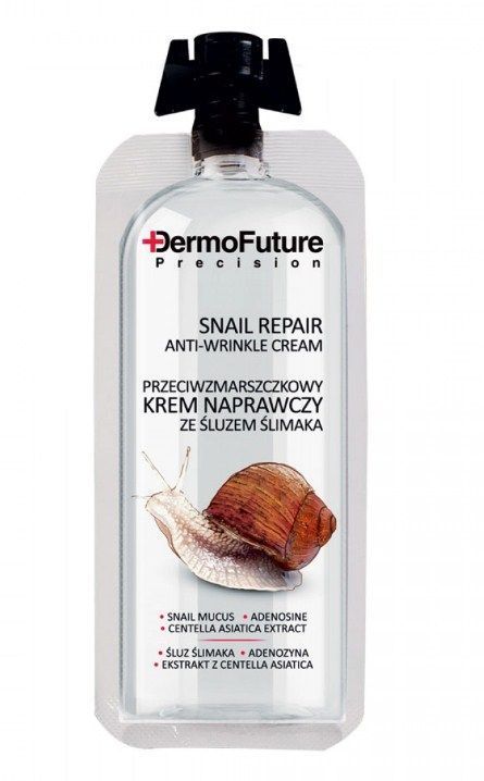 Крем проти зморшок зі слизом равликів Dermofuture, 12 мл 321001 фото
